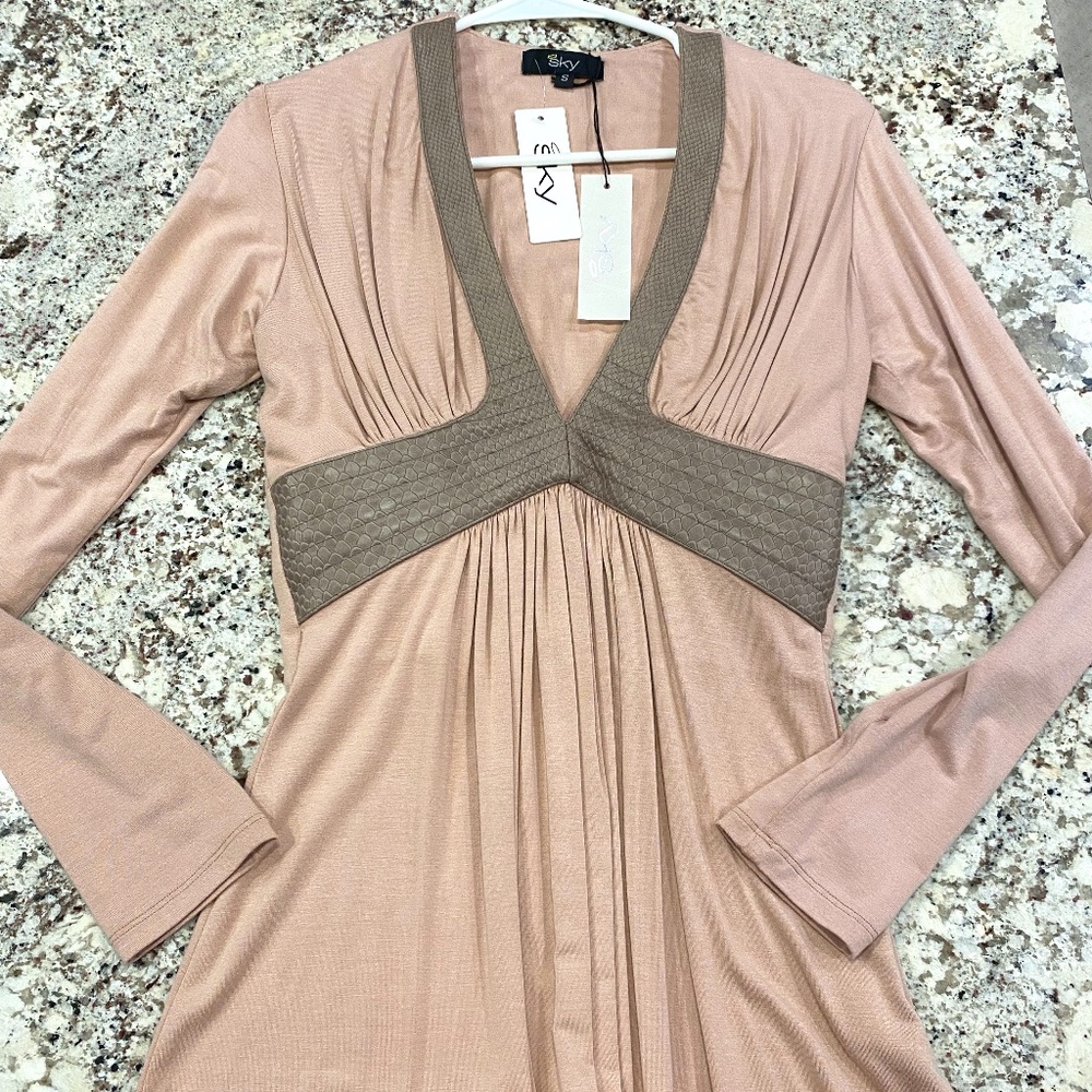 Sky Brand Beige/Tan Top, Small/NEW!